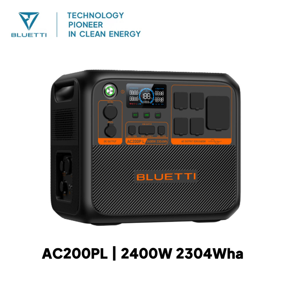 BLUETTI AC200PL Portable Power – Solar Powered Charger recenzja i cena