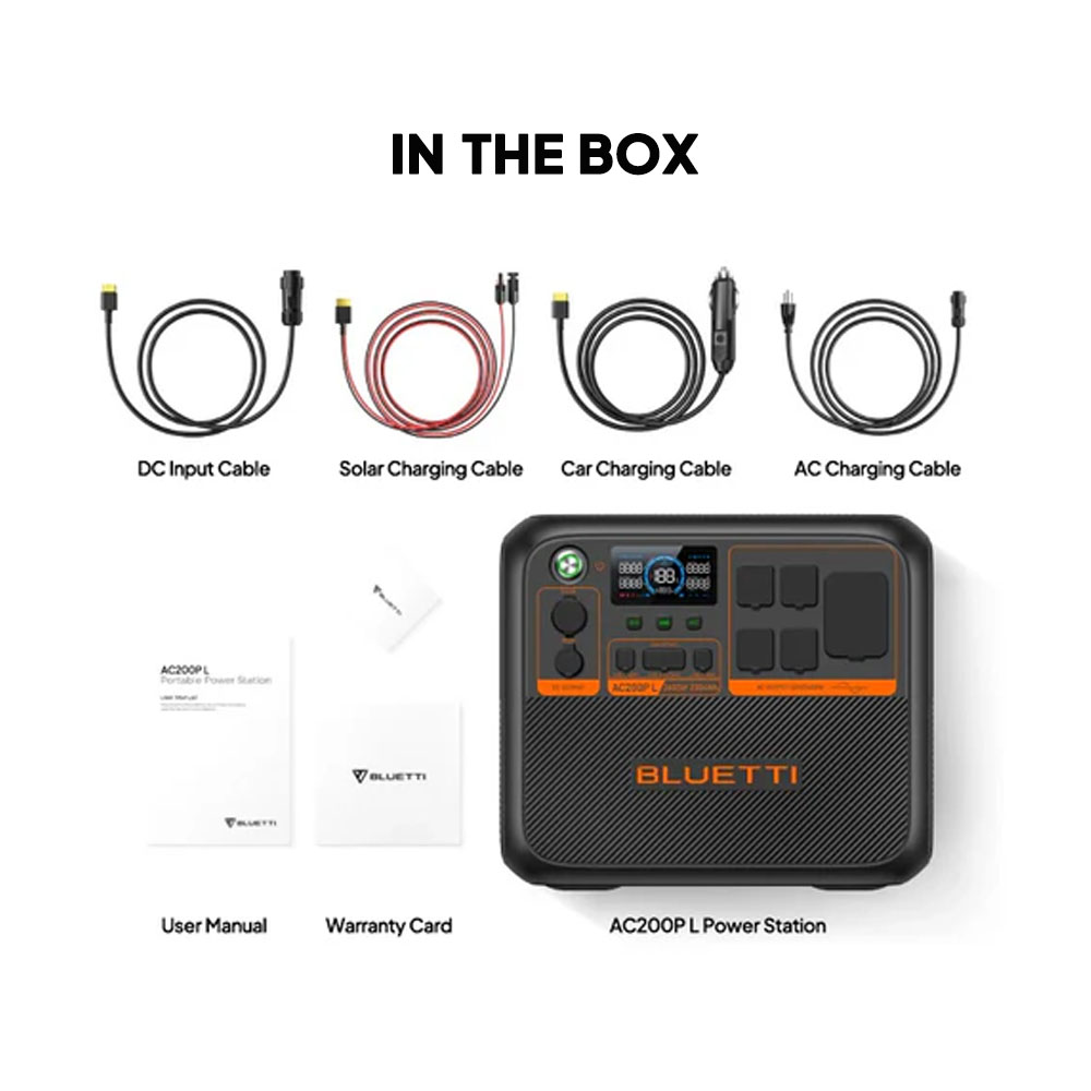 BLUETTI AC200PL Portable Power – Solar Powered Charger recenzja i cena