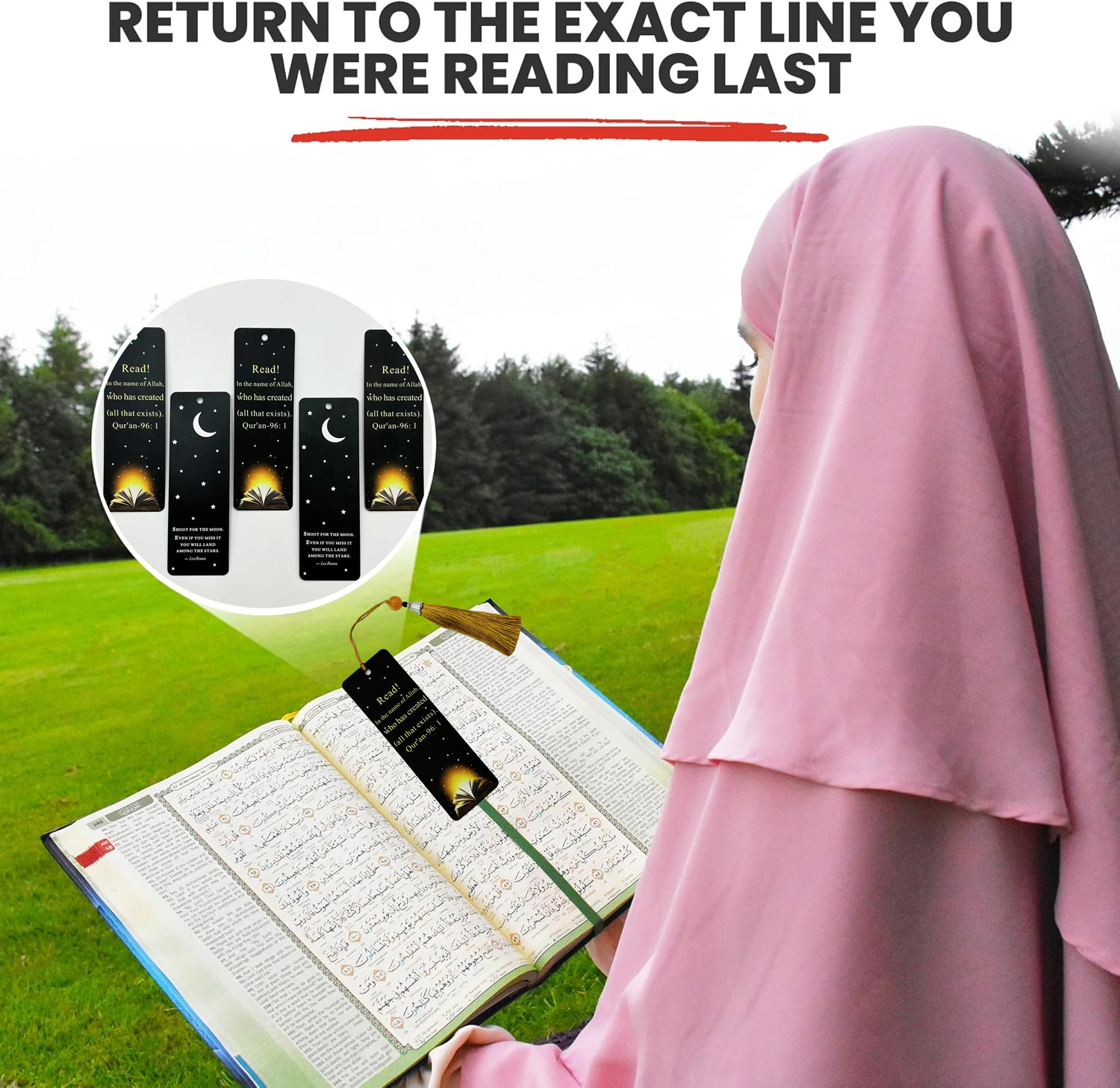 5/10pcs Quran bookmark | Readi – Gadget Q recenzja i cena