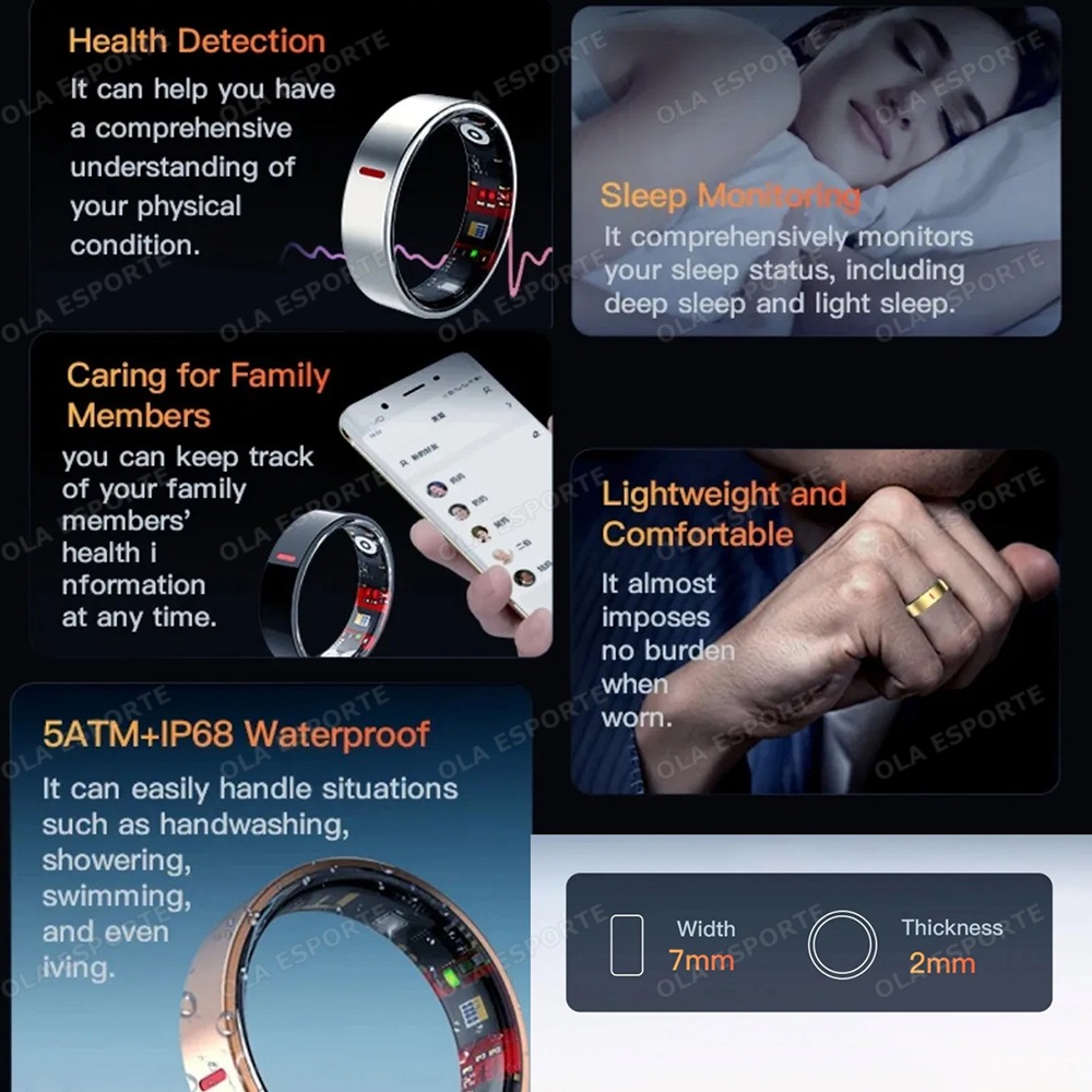 2026 Outdoor Sports Smart Ring – Smart Ring Health recenzja i cena