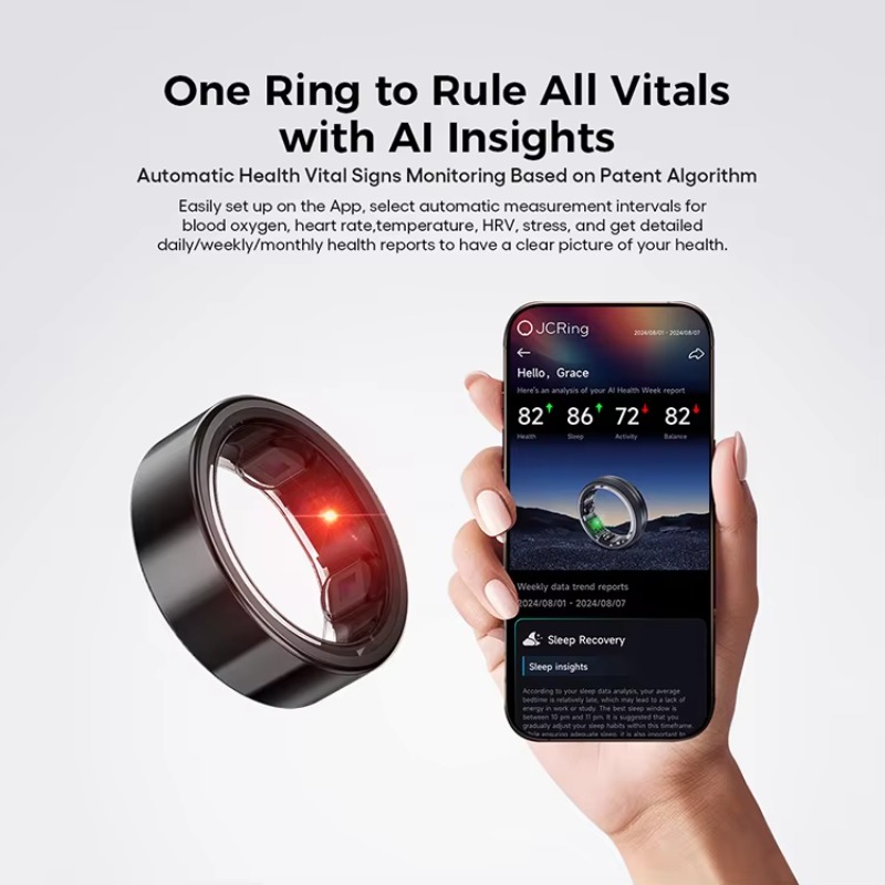 JCRing X5B Smart Health Ring B – Smart Ring Health recenzja i cena
