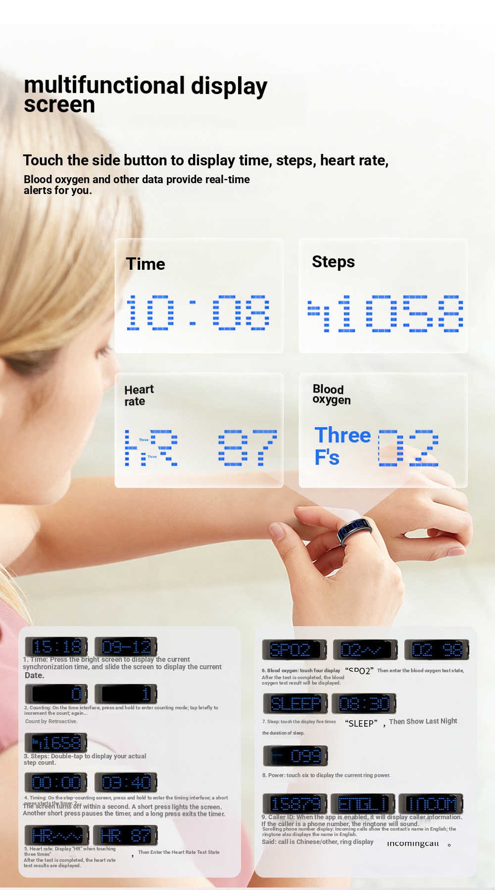 2026 Smart Ring Call ID Remind – Smart Ring Health recenzja i cena