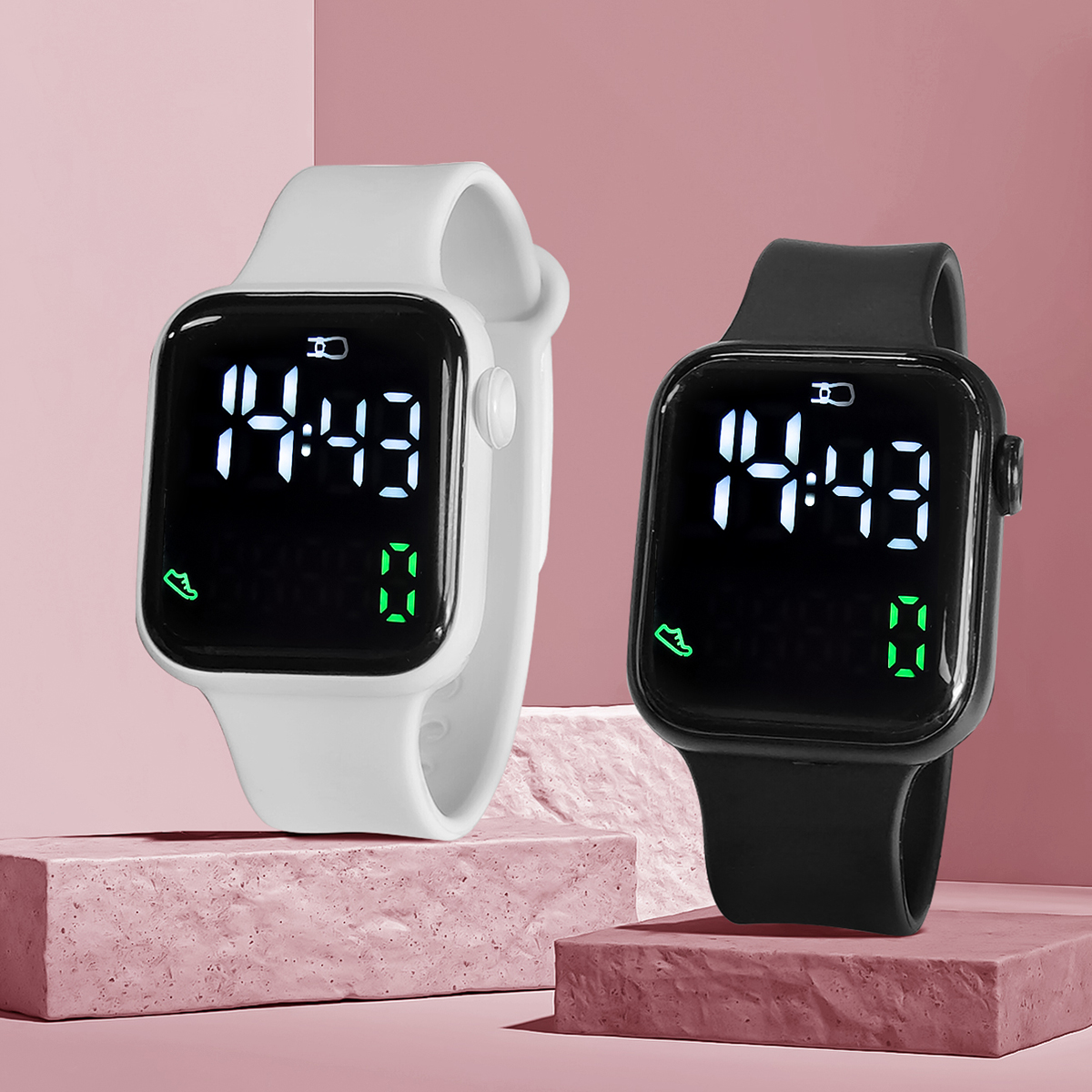 New 2PCS Student Minimalist Sm – Smart Watch Kids recenzja i cena