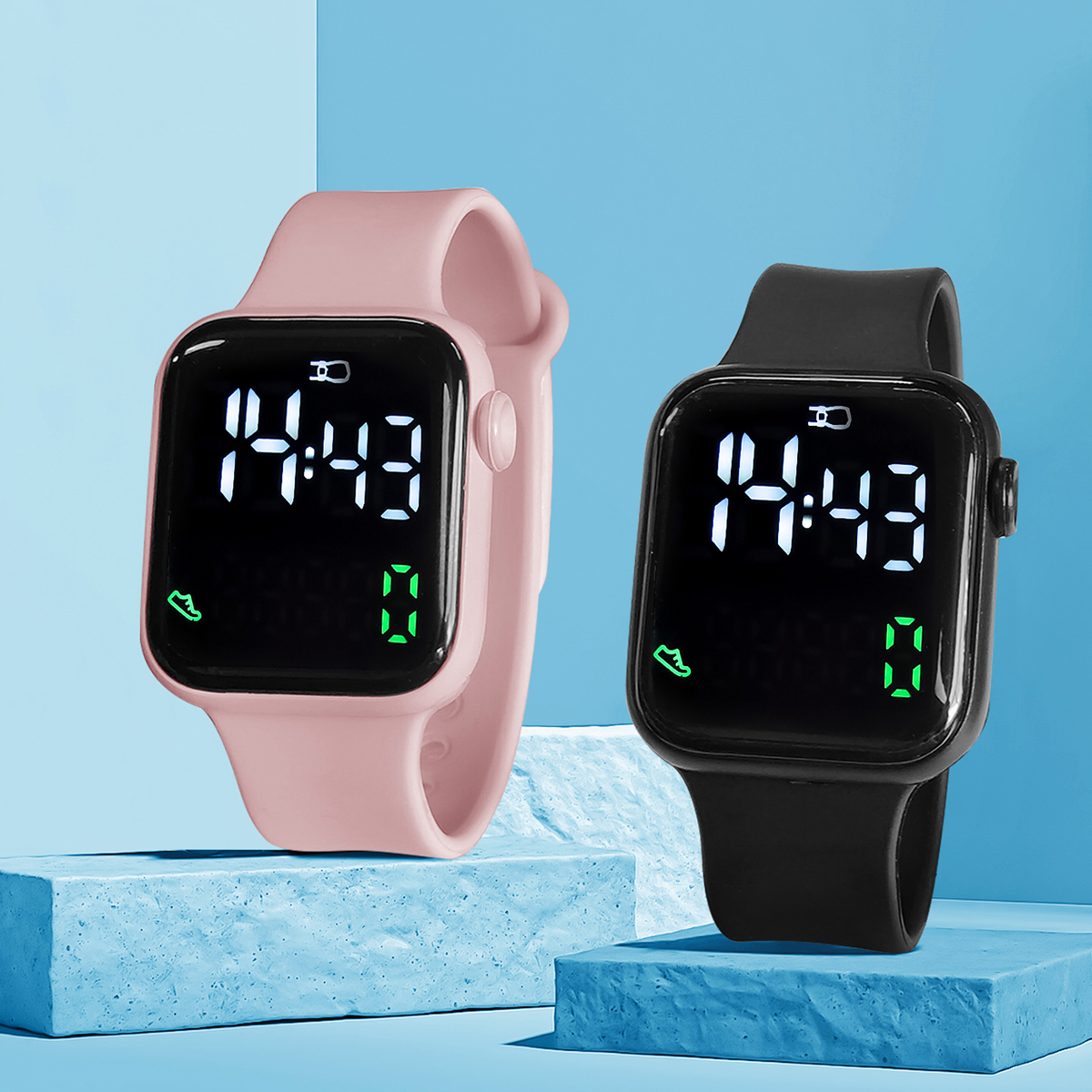 New 2PCS Student Minimalist Sm – Smart Watch Kids recenzja i cena