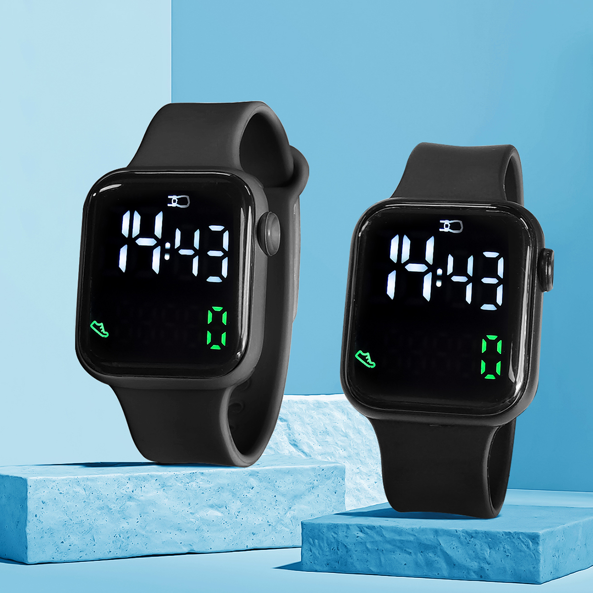 New 2PCS Student Minimalist Sm – Smart Watch Kids recenzja i cena