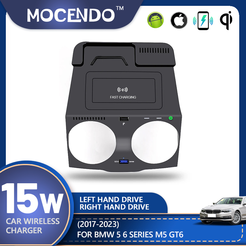 For BMW 5 6 Series G30 G38 G32 – Wireless Phone Charger Pad recenzja i cena