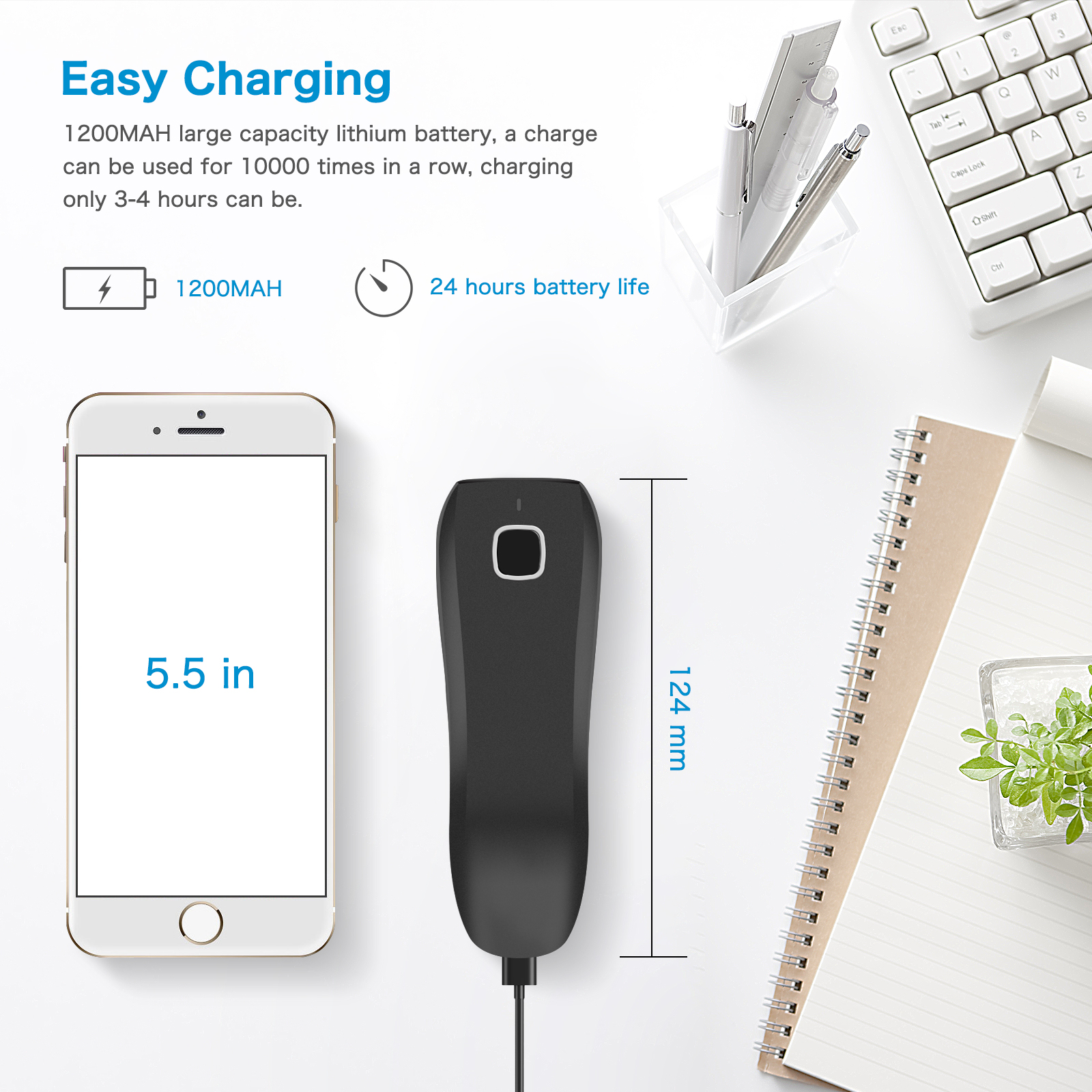 NETUM C750 Serie Bluetooth Wir – Barcode Scanner Wireless recenzja i cena