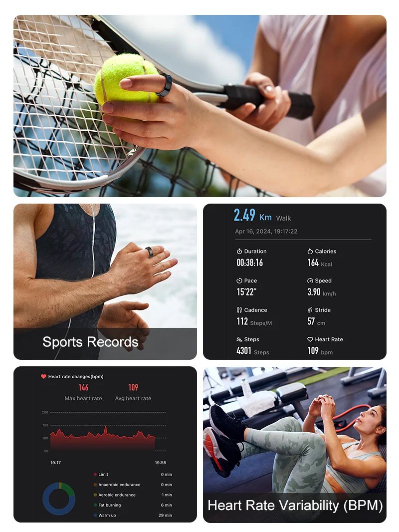 New Smart Ring R09 Health Moni – Smart Ring Health recenzja i cena