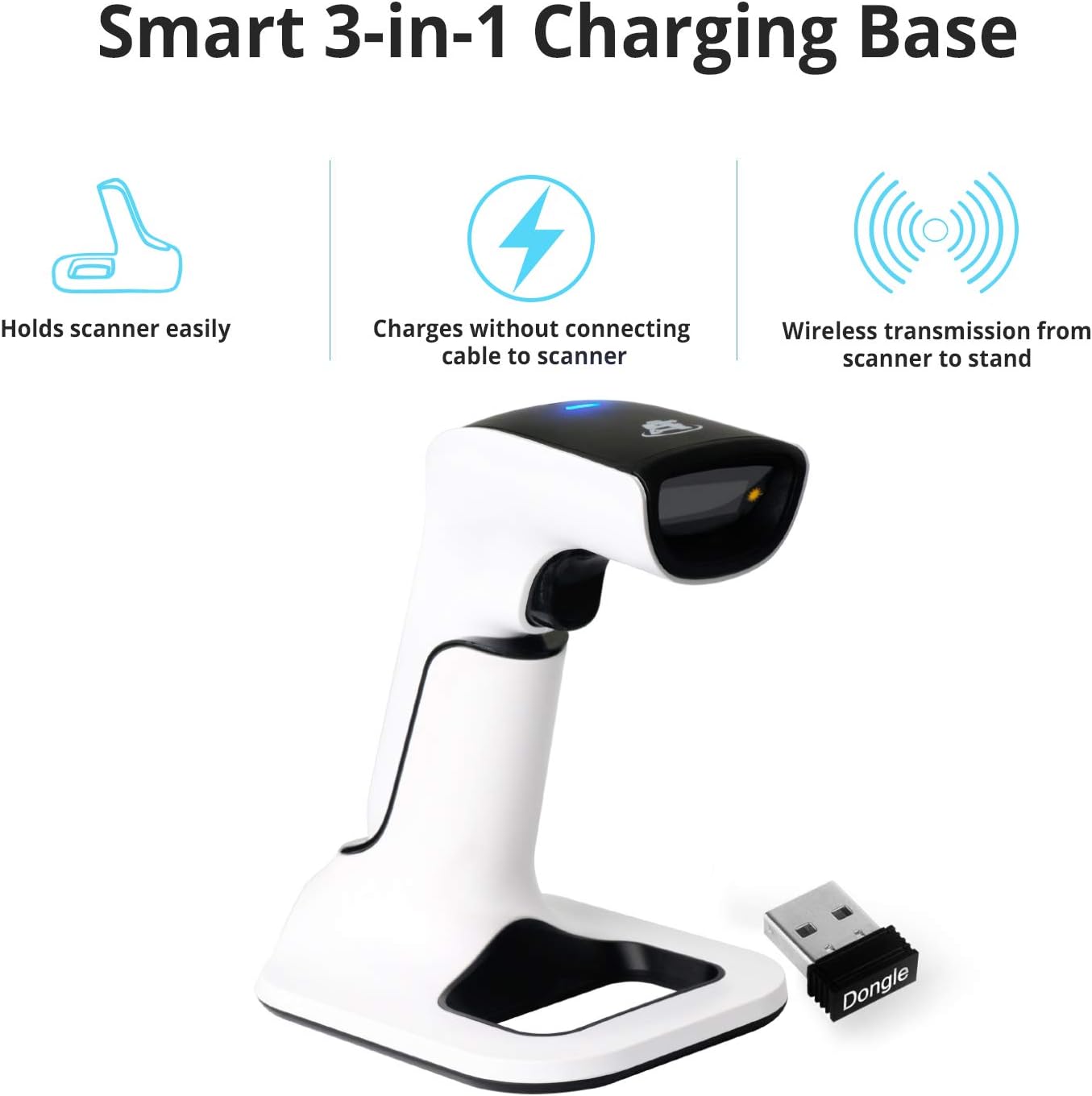 Wireless Portable 1D&2D Barcod – Barcode Scanner Wireless recenzja i cena