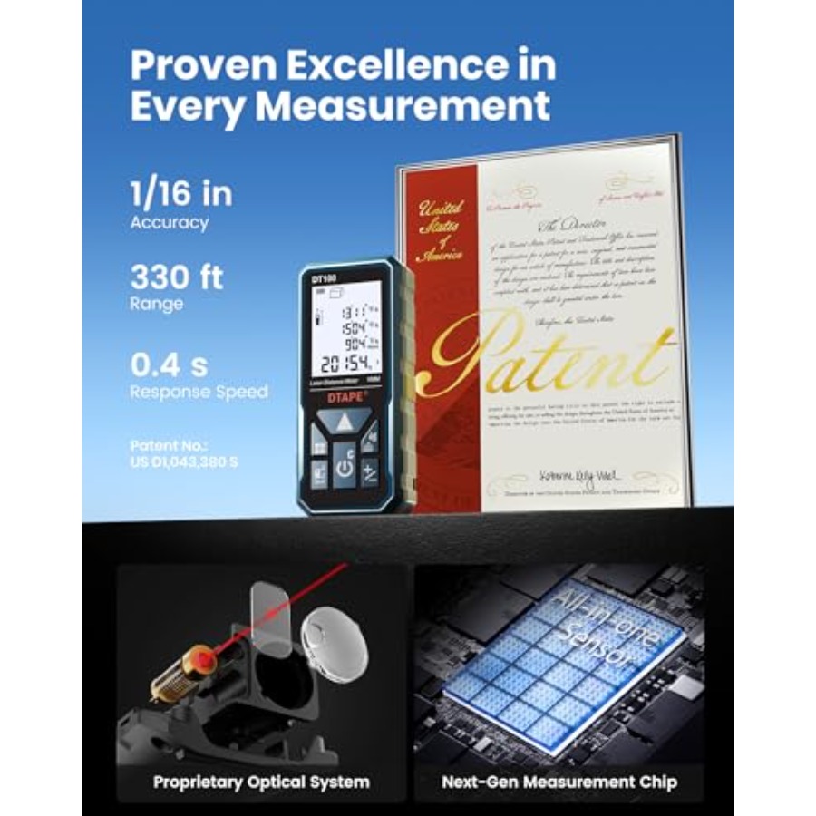 Laser Measure 330 Ft Digital L – Electronics & Gadgets Starting With V recenzja i cena